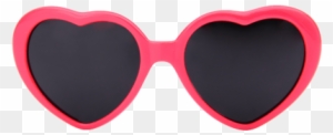 Pink Heart Sunglasses Png
