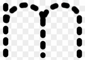 M - Dotted - Dotted Small Letter M - Free Transparent PNG Clipart Images Download