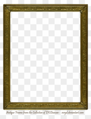 20+ Vintage Transparent Background Frame Gold Border Png PNG
