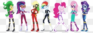 Equestria Girls Power Ponies Vectors By Icantunloveyou - Movie Magic Equestria Girl