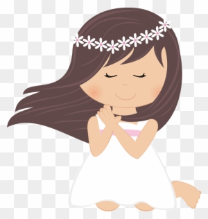 Angel Isabella - Minus - First Communion Girl Clipart