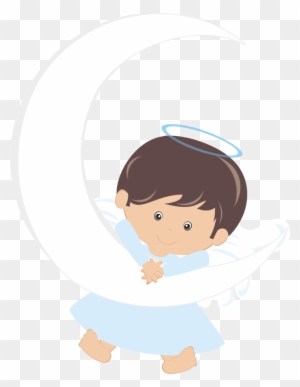 Ver Todas Las Imágenes De La Carpeta My 4shared - Anjinhos Star Christening Clipart Png