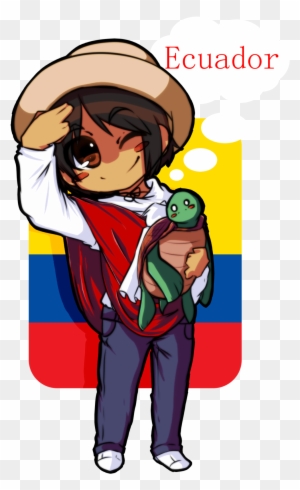 Ecuador By Geekykitten64 Art Trade - Ecuador Hetalia Colombia