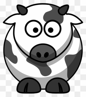 Cow Beef Cattle Milk Cow Animal Mammal - Draw Cartoon Cow