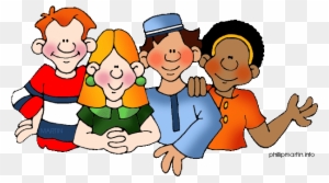 Friends Clip Art - Community Helpers Clip Art