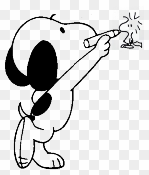 Snoopy Drawing Woodstock By Bradsnoopy97 On Deviantart - Free Vector Snoopy Woodstock