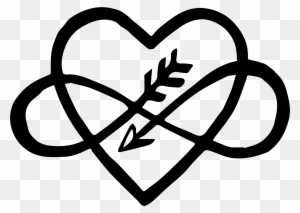Heart Infinity Symbol - Heart And Infinity Sign