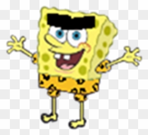 Caveman Spongebob - Belltex Spongebob Bubbles Bath Towel