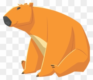 Orange Polar Bear - Animal Jam Polar Bear