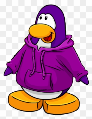 Purple Is A Majestic, Royal, Beautiful Color As Shown - Club Penguin Purple Penguin