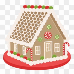 Christmas Clip Art Gingerbread - Gingerbread House Clip Art