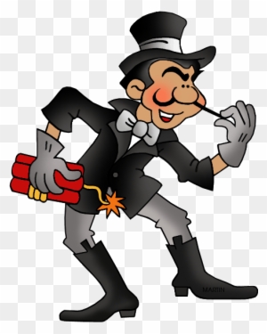 Free United States Clip Art By Phillip Martin, Villain - Villain