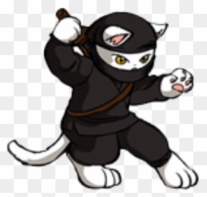 Ninja Cat Drawing - Ninja Cat Png