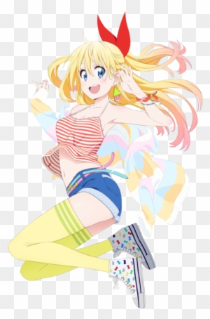 Chitoge Summer - Nao Toyama Heart Pattern