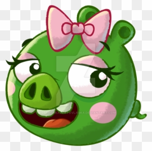 Female Pig By Koshechkazlatovlaska - Angry Birds Girl Pig