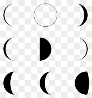 Moon Phase - Moon Phases Vector