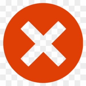 Image - Red X Icon Circle - Free Transparent PNG Clipart Images Download