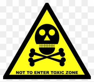 Toxic Clipart Caution - Skull And Bones Do Not Enter