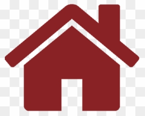 Red Home Icon - House Icon Red