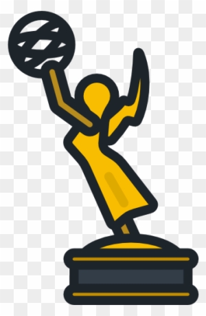 Emmy Free Icon - Emmy Award Clipart