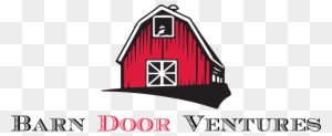 Red Barn With Barn Door Ventures Underneath - Via Veneto