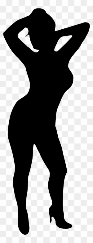 Clipart Woman Silhouette 46 At Black - Sexy Black Woman Silhouette