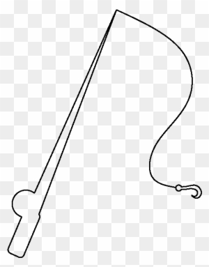 Printable Fishing Pole Coloring Page With Rod Ultra - Pesca Para ...
