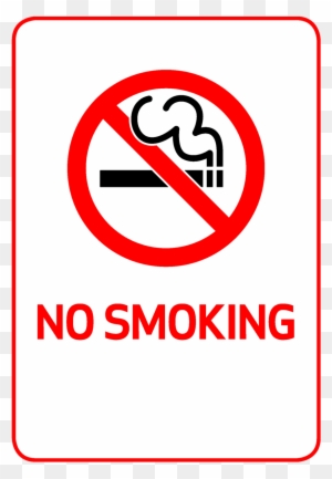No Smoking Icon Symbol - Official No Smoking Sign