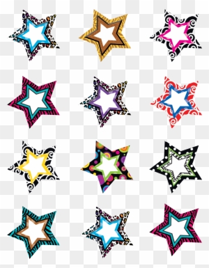 5215 Teacher Created Resources Fancy Stars Accents 