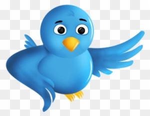 Luxury Bluebird Clipart Animated Follow Me Buttons - Twitter Bird