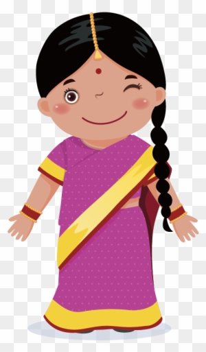 Clipart Indian Girl, Transparent PNG Clipart Images Free Download -  ClipartMax