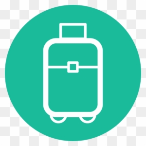 Suitcase Travel Flat Design Travel Icon Png Suitcase - Travel Icon Png