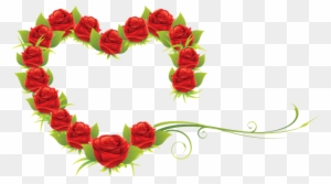 Double Heart Clip Art - Happy Valentines Day Black And White - Free ...