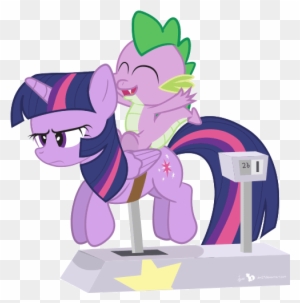 Spike Is Super Excited For His First Episode Of The - My Little Pony Friendship