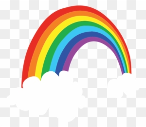 Rainbow Svg - Arco Iris Png Nuvens