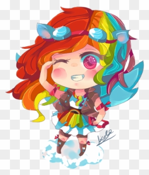 Mlp Rainbow Dash Human Chibi By Kyoukaraa - My Little Pony Human Rainbow Dash Anime