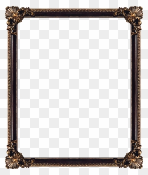 I Love Vintage Picture Frames And Am Constantly Adding - Metal Photo Frame Png