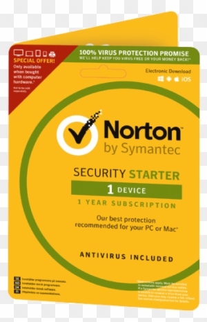 Symantec Ue Norton Security Starter Attach - Microsoft - Office 365 Home And Norton - Internet Security
