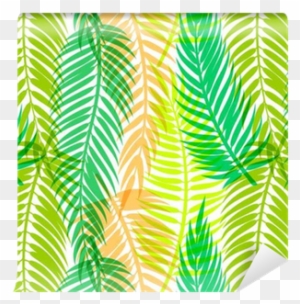 Exotic Tropical Palm Leaves - Wallpaper