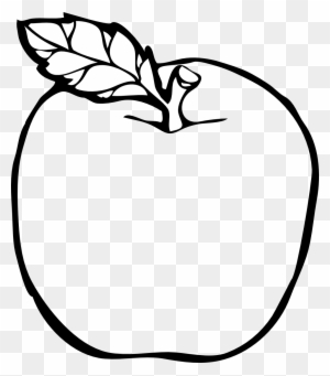 liver clipart black and white apple