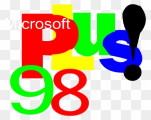 Microsoft Plus 98 Logo By Derekautistafmf5988 - Microsoft Plus Logo