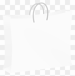 Bag - White Shopping Bag Clipart