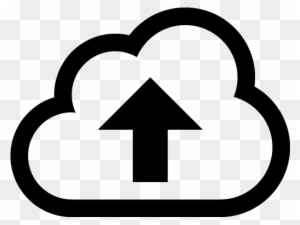 Upload Icon Clip Art - Cloud Download Icon Png