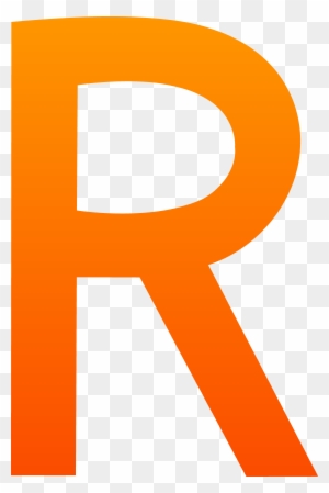 Letter R Rated Clip - Clip Art Free Letter R