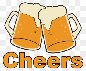 Beer Clipart - Beer Glasses Cheers