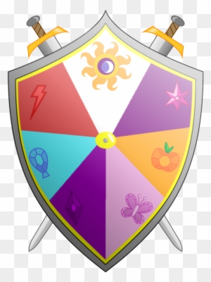 Knights Of Harmony Shield And Arms Ii Colors By Fyre-medi - Mlp Knights Of Harmony