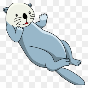 cute otter clipart