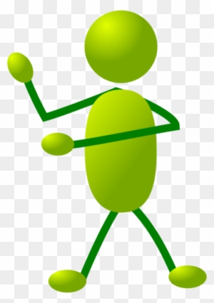 Stick Man Figure Using Arms - Stick People Clip Art