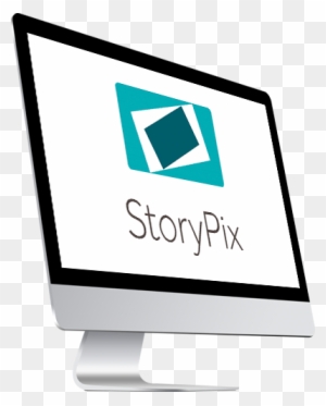 Computer Screen With Storypix Logo Displayed - Logo Computer Png