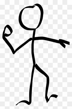 Stickman Stick Figure Matchstick Man Throwing - Stick People Transparent Background